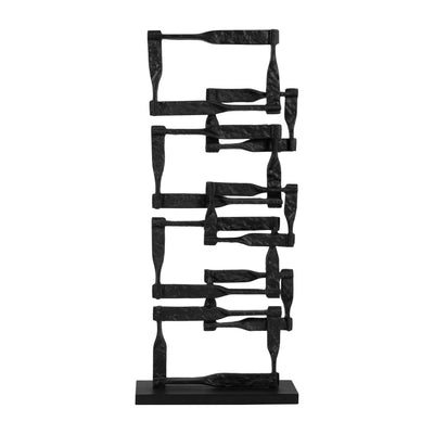 METAL, 23H STACKING SQUARES, BLACK