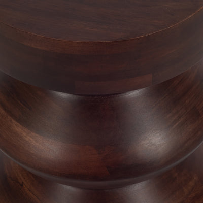 18 SOLID MANGO SIDE TABLE, WALNUT