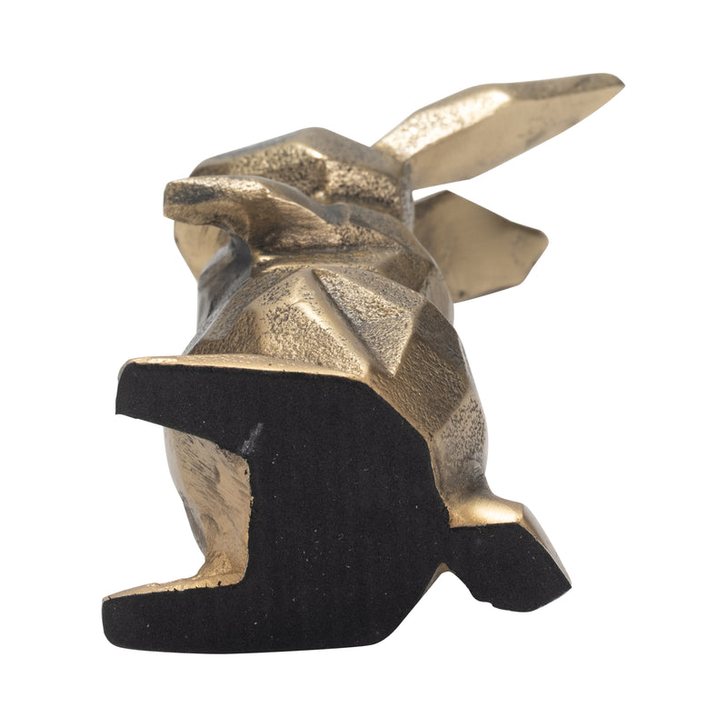 8 Alona Geometric Bunny, Gold