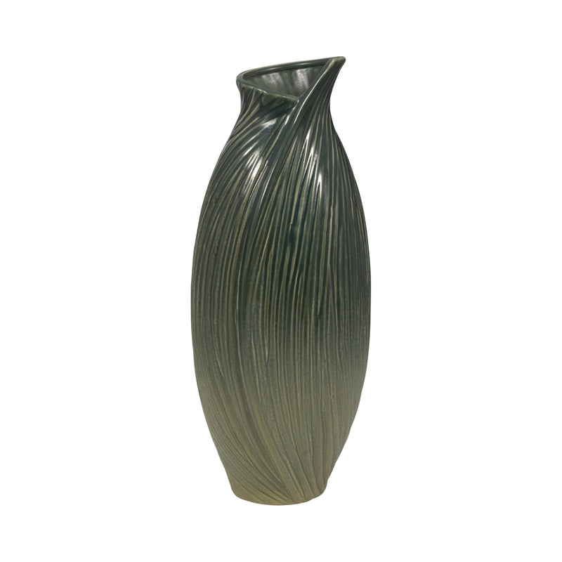 Rubpert Large Green Vase