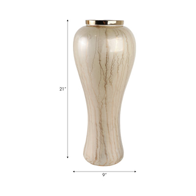 21 Frances Small Oversized Floor Vase