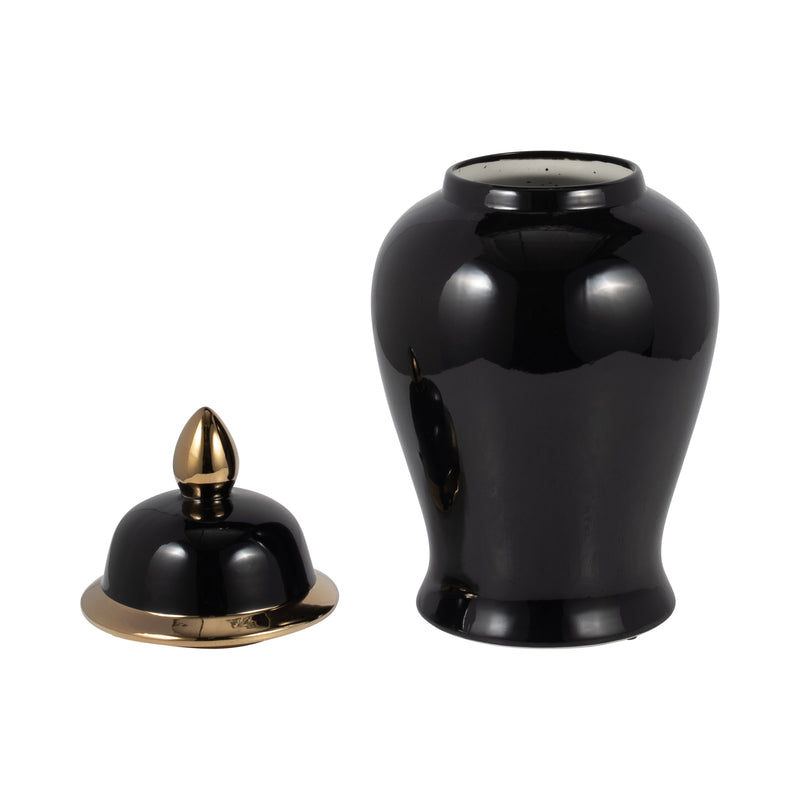 CER, 18 TEMPLE JAR, BLACK/GOLD