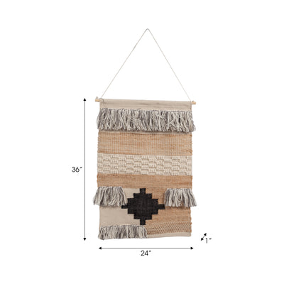 36 AZTEC NATURAL WALL HANGING