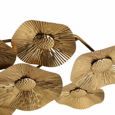 39 Gold Layered Discs Metal Wall D?cor, Gold