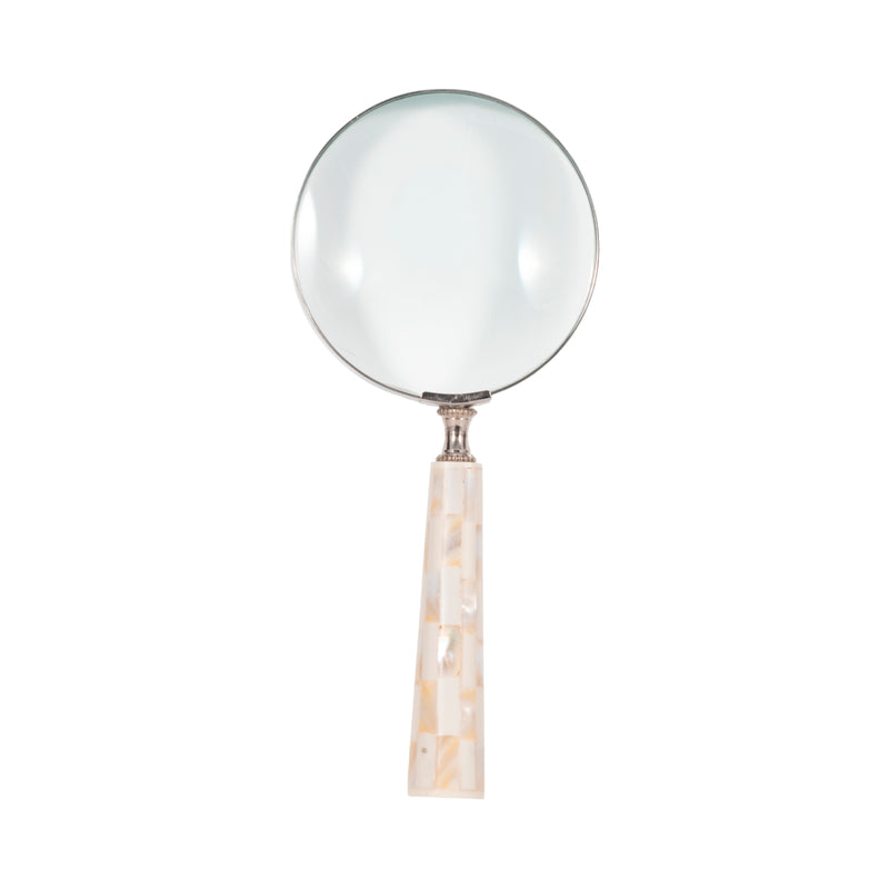 4 Mop Handle Magnifying Glass, Ivory