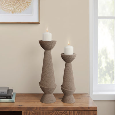 S/2 16/20 Herstal Candle Holders