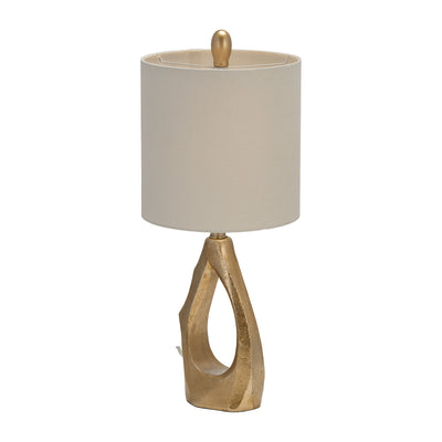 Resin 24 Organic Table Lamp, Gold