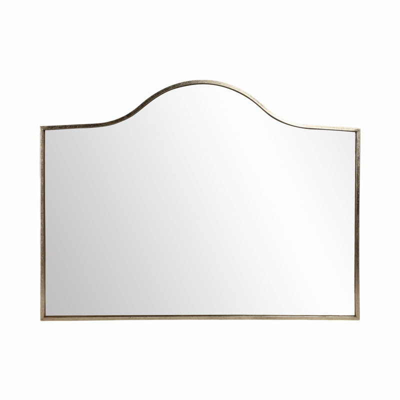 METAL, 39X30 ARCH MIRROR, GOLD