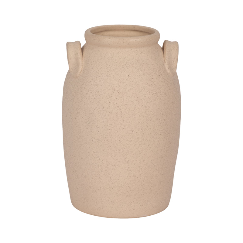 8 Textured Jug With Handles, Sand