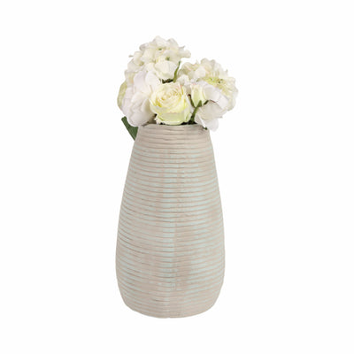 15 Padma Teal Medium Ecomix Vase