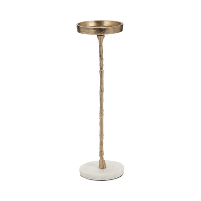 METAL, 14 CONTEMPORARY CANDLE HOLDER, GOLD