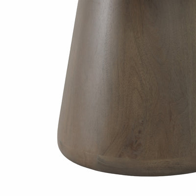 20 Aleena Wood And Marble Accent Table, Brwn