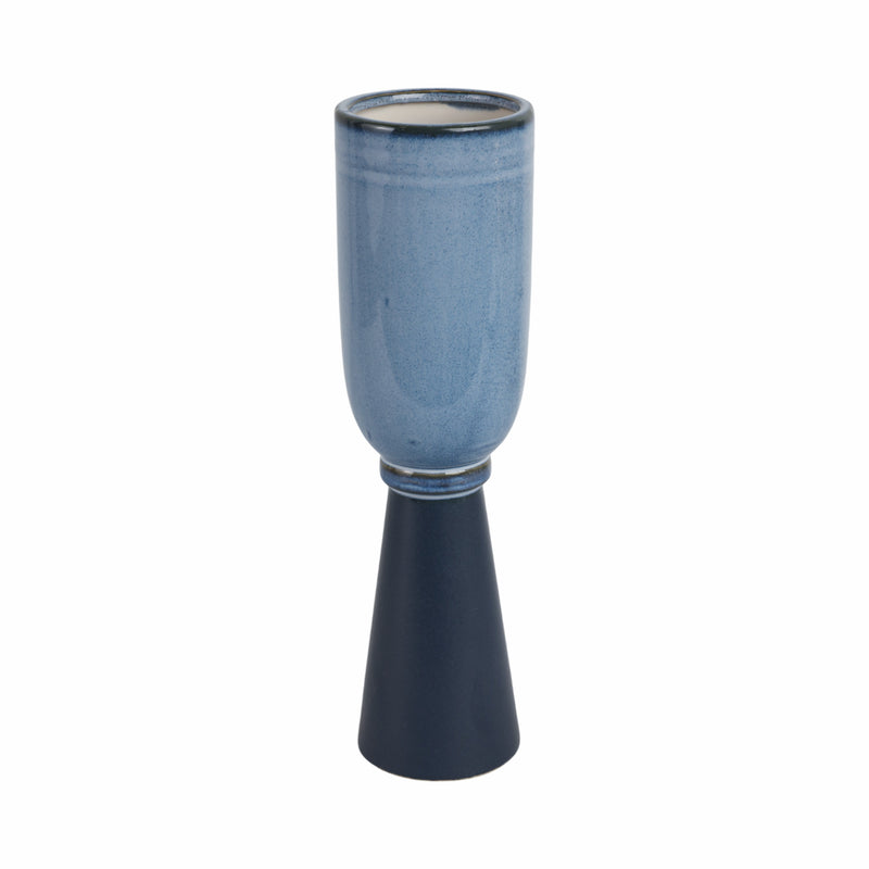 14 Marion Medium Blue Vase