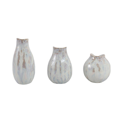 S/3 5/7/8 Pendelton Ceramic Vases