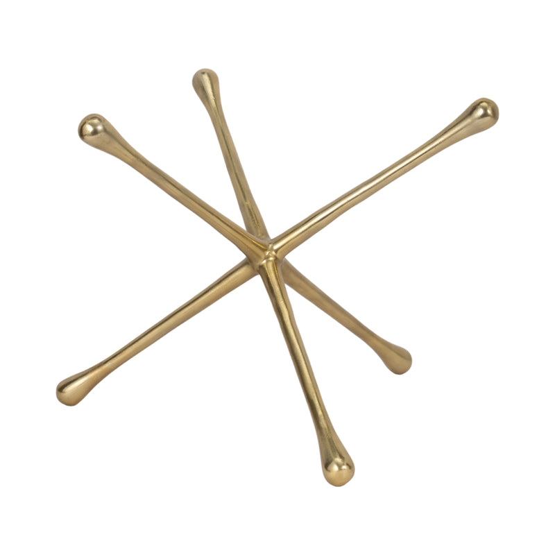 Metal, 18 Decorative Jack, Gold