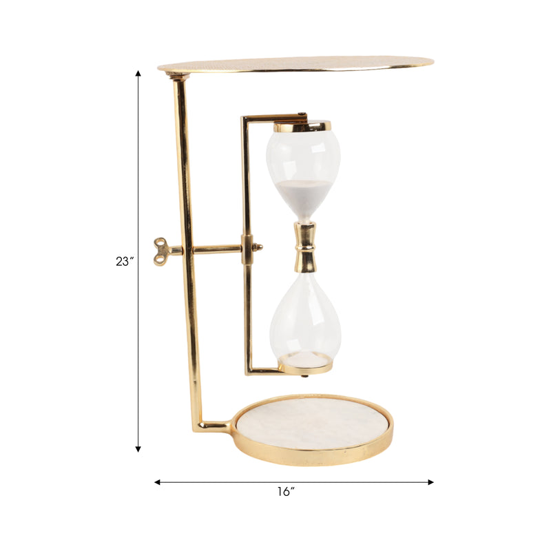 23 Chena Gold Hourglass Table