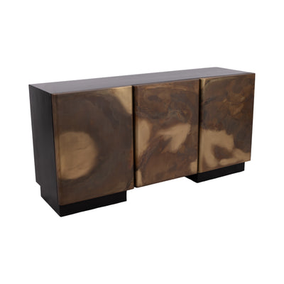 60 Lavish Mango Wood Sideboard, Brown