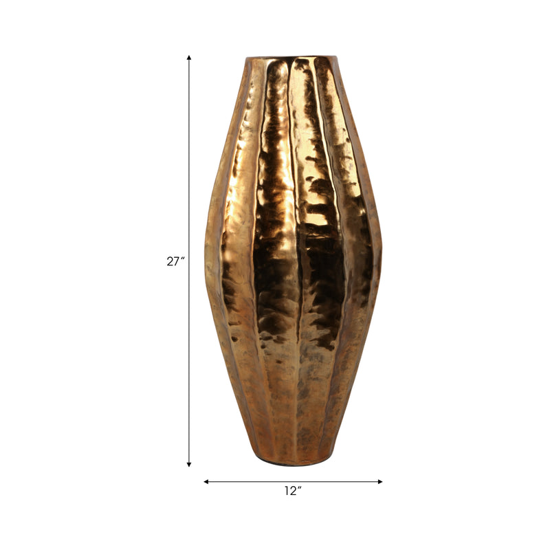 27 Viall Small Gold Vase