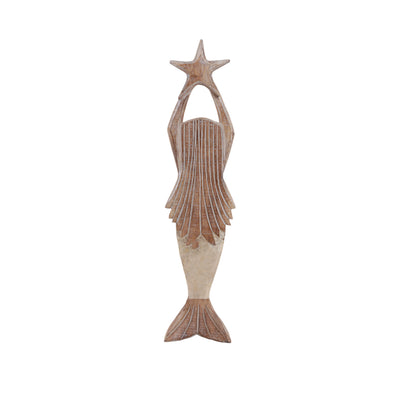 24 Mermaid Gold Capiz Tail, Natural