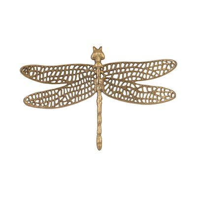 Metal, 14 Dragonfly W/ Cutouts , Gold