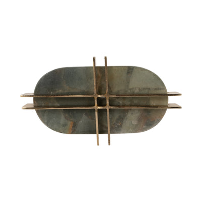 14 Komi Green Malakite Tray