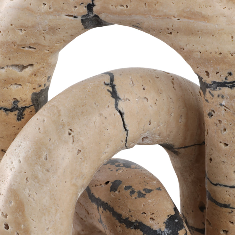 S/3 10 Gorda Crackle Travertine Arches