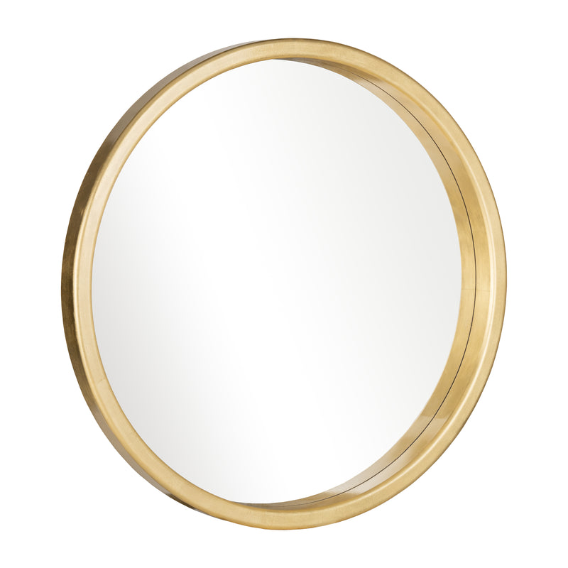 47X47,  GOLD CIRCLE MIRROR