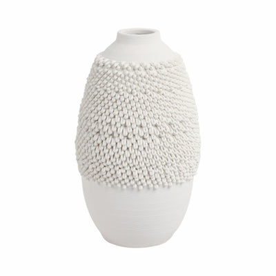 10 Arroyo Small 3d Printed Porcelain Vase, Ivory