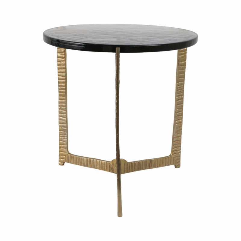 18 Bennington Wide  Recycled Glass Accent Table