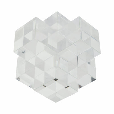 CRYSTAL GEOMETRIC OBJECT, CLEAR