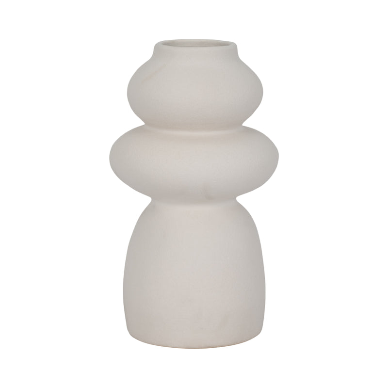 12 Hidaka Large Vase, Ivory