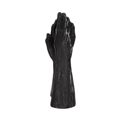 13 Marbled Hands Sculpture, Black/white