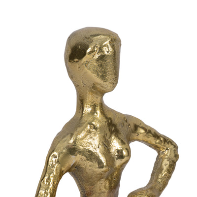 Metal, 14 Dancing Lady, Gold