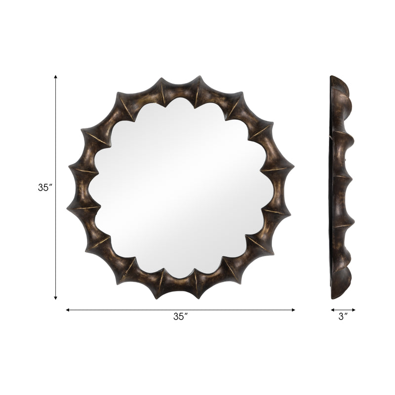 35 Operose Mirror , Bronze