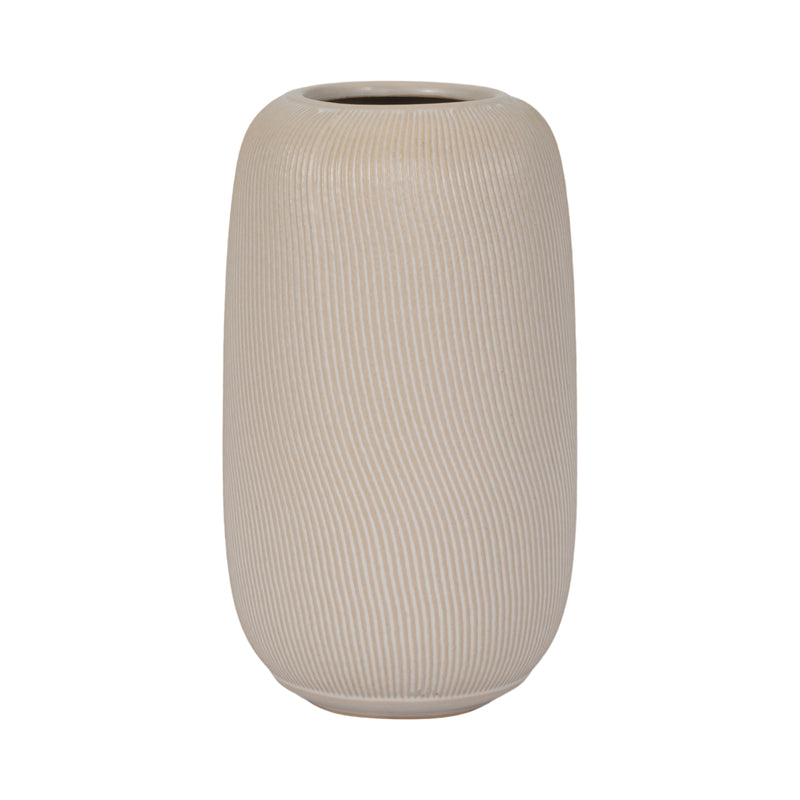 12 KITAMI LARGE VASE, IVORY