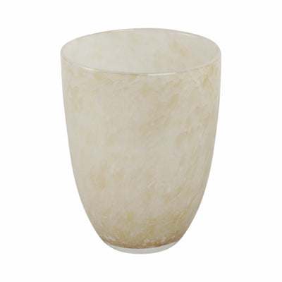 9 Durban Small Cream Glass Vase