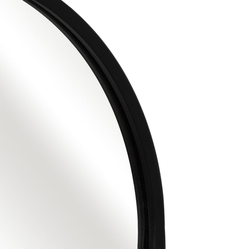 METAL, 20X40 CAPSULE MIRROR, BLACK