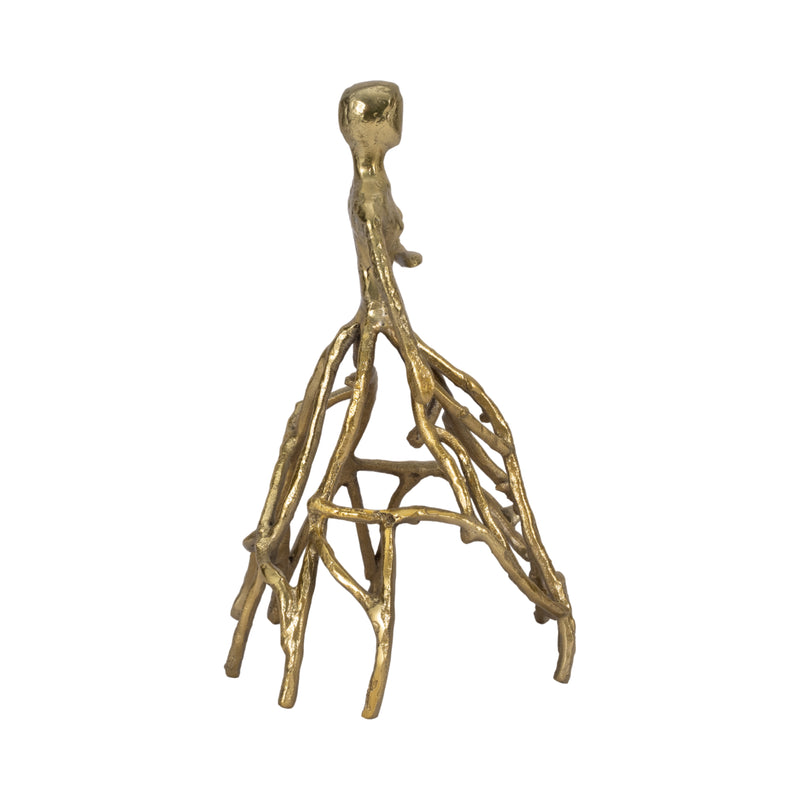 Metal, 14 Dancing Lady, Gold