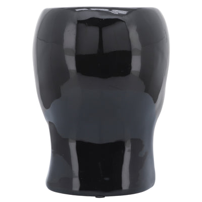 CER, 6 SKULL VASE, BLACK