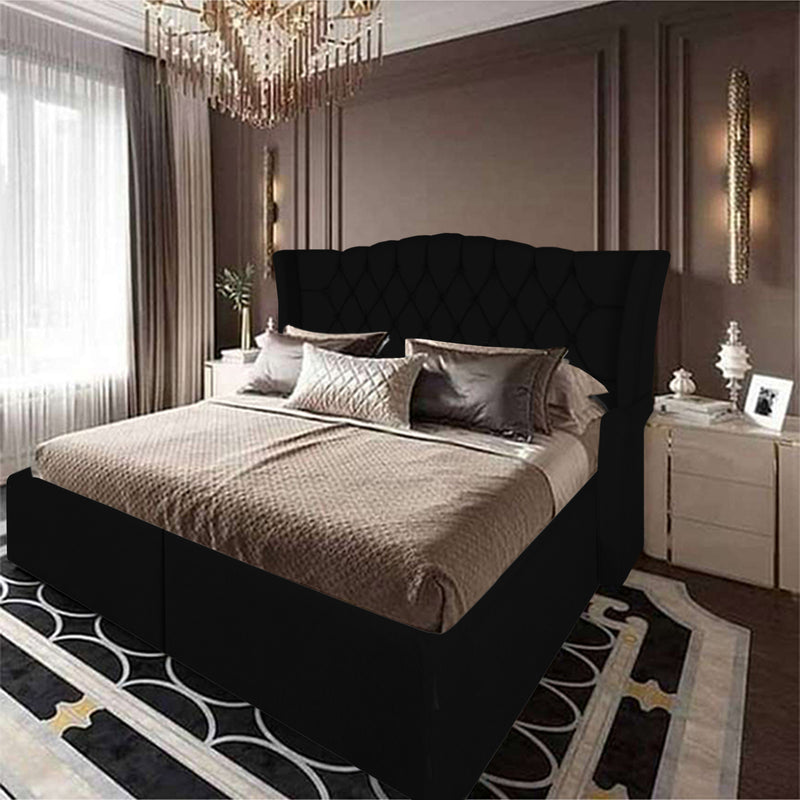 In House | Taj Mahal Bed Frame Linen - 200x180 cm