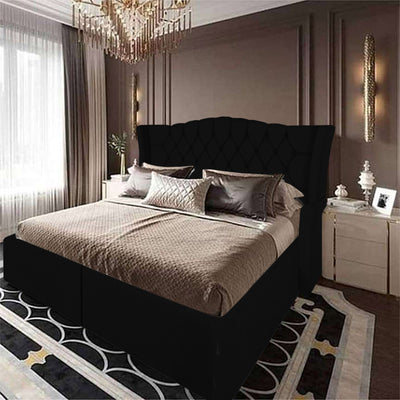 In House | Taj Mahal Bed Frame Linen - 200x100 cm