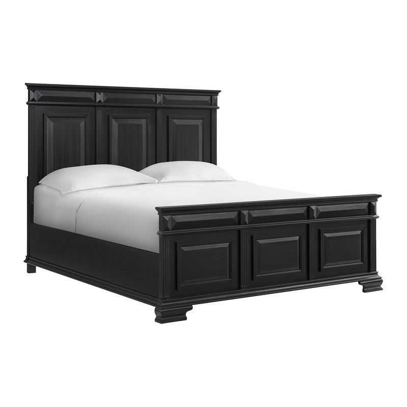 Bridgestone King Panel Bed in Black