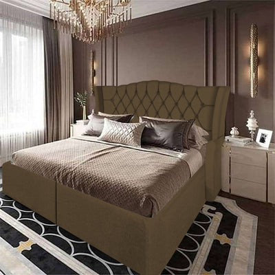 In House | Taj Mahal Bed Frame Linen - 200x90 cm