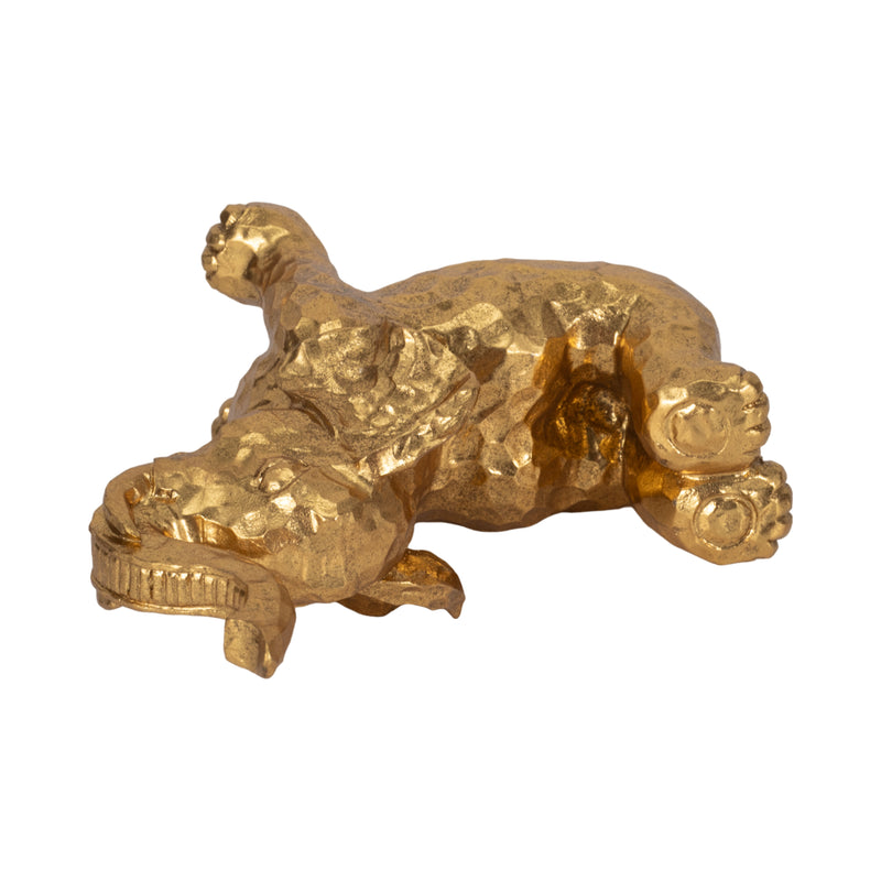 10 Yoga Elephant, Gold