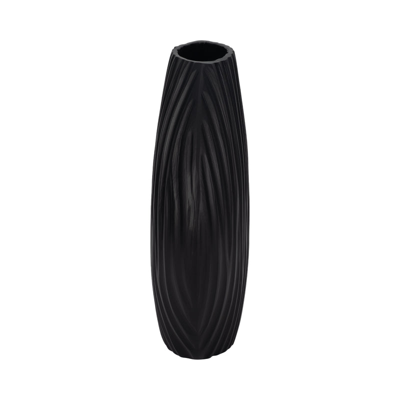 Metal, 11 Forli Small Black Vase