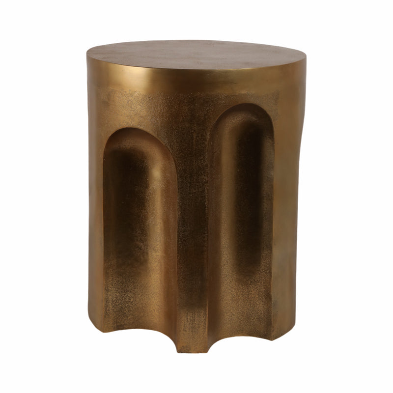 19 Sheffield Gold Metal Stool