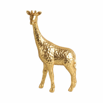 10 Standing Pretty Giraffe, Gold