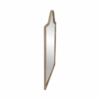 METAL, 39X30 ARCH MIRROR, GOLD