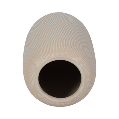 12 KITAMI LARGE VASE, IVORY