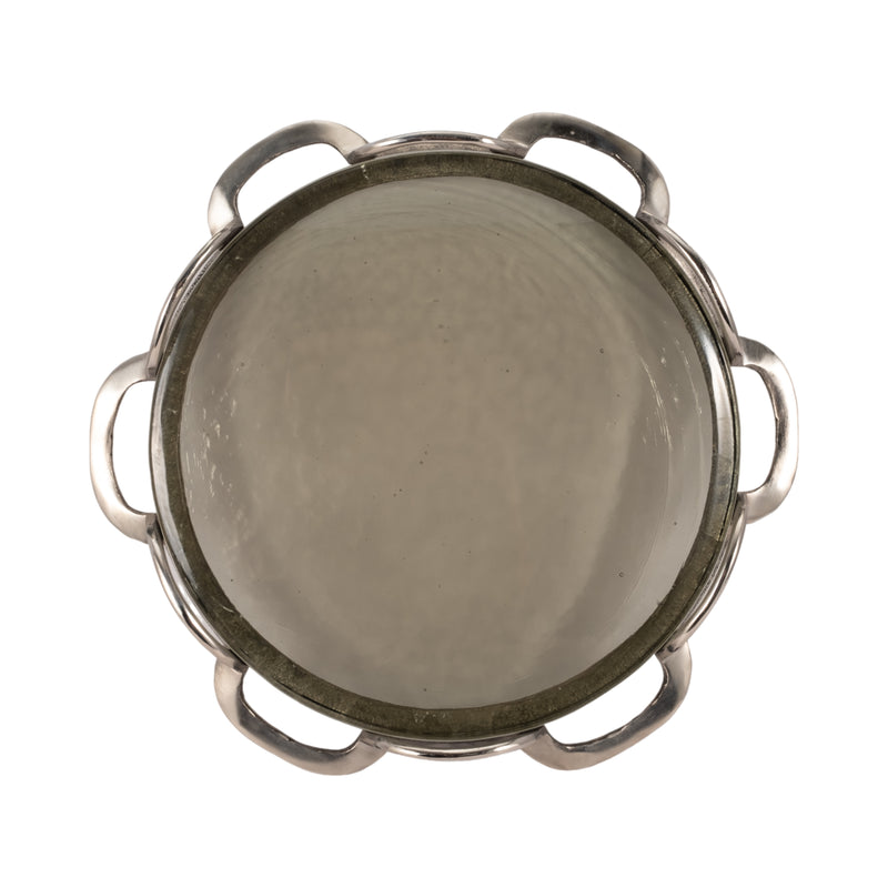 16 Palmas Large Silver Link Tray